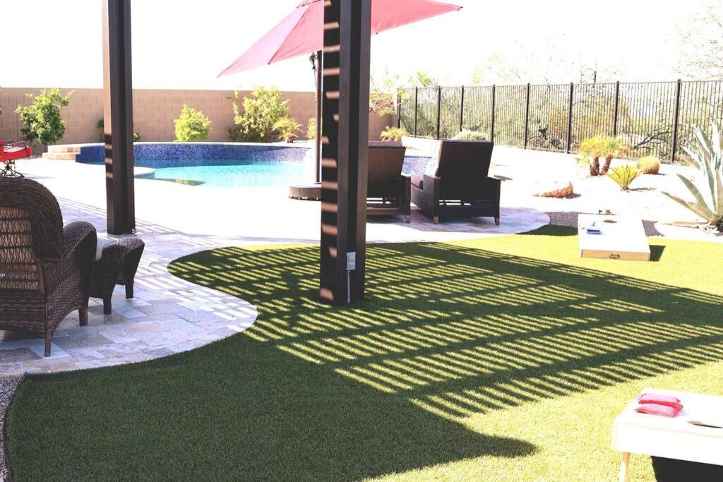 Phoenix Home With Heated Pool, Desert Views & Hot Tub Anthem Exteriér fotografie